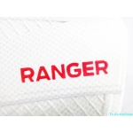ครอบฝาถังน้ำมัน กันรอยขีดข่วน ขาวเคฟล่าร์ คาร์บอน Kevlar carbon white ใหม่ ฟอร์ด เรนเจอร์ All New Ford Ranger 2012 V.10